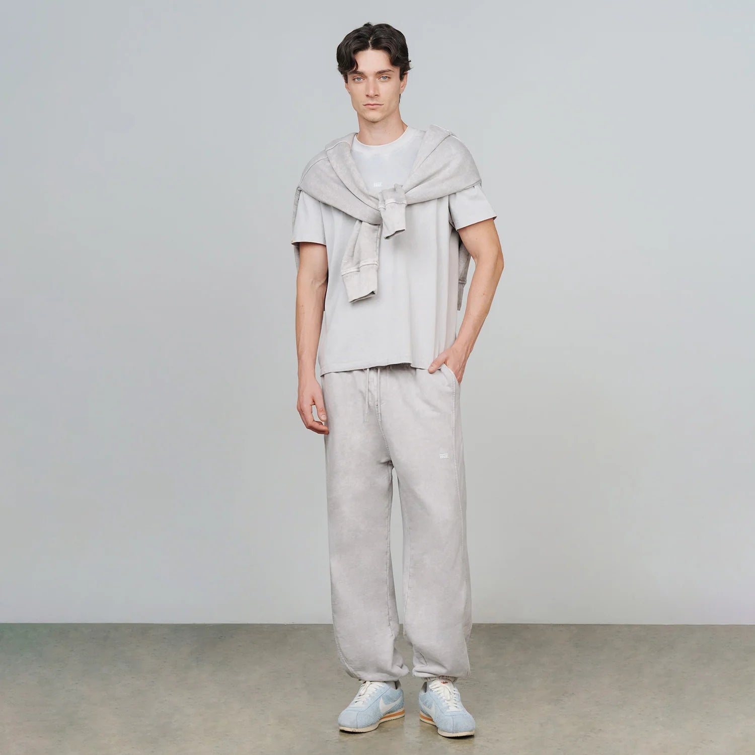 True Classic T-Shirt - Washed Gray