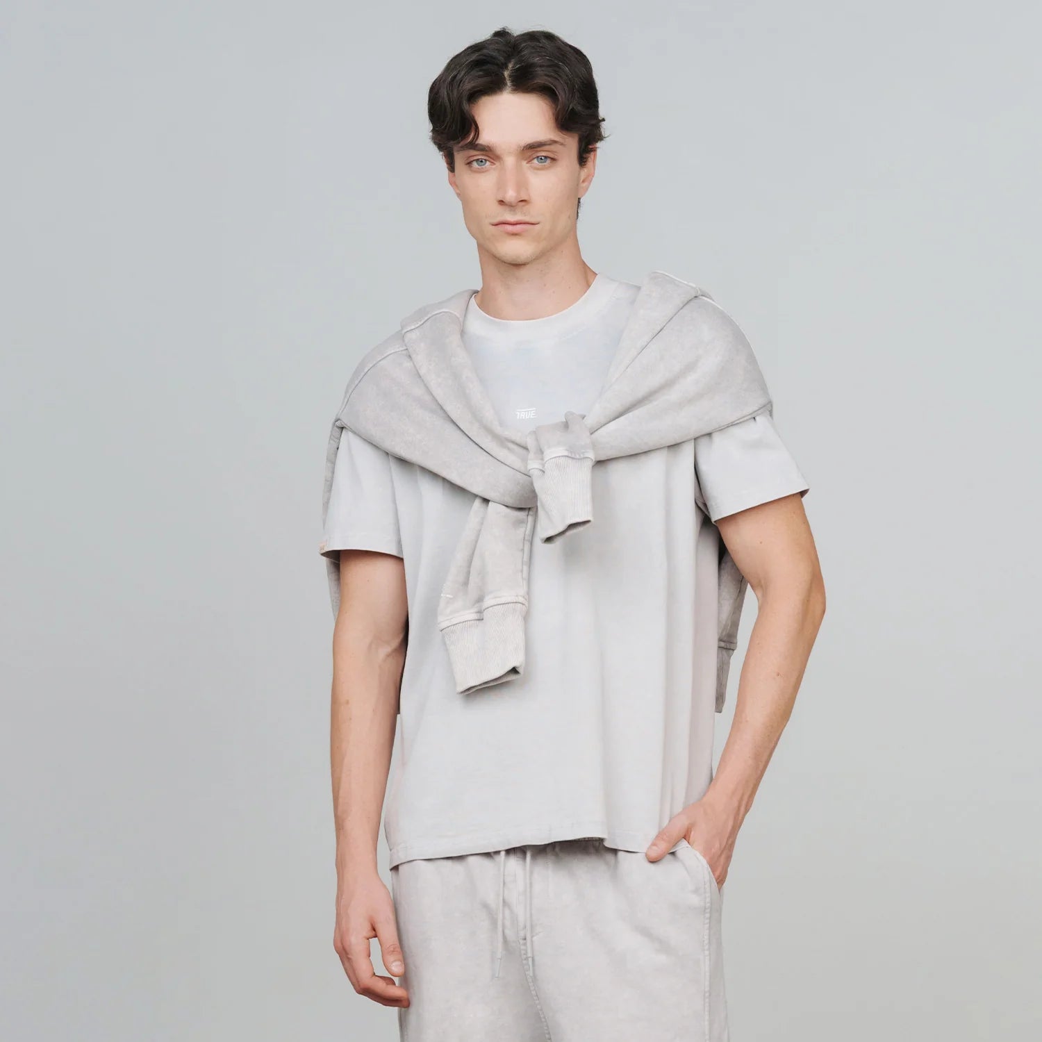 True Classic T-Shirt - Washed Gray