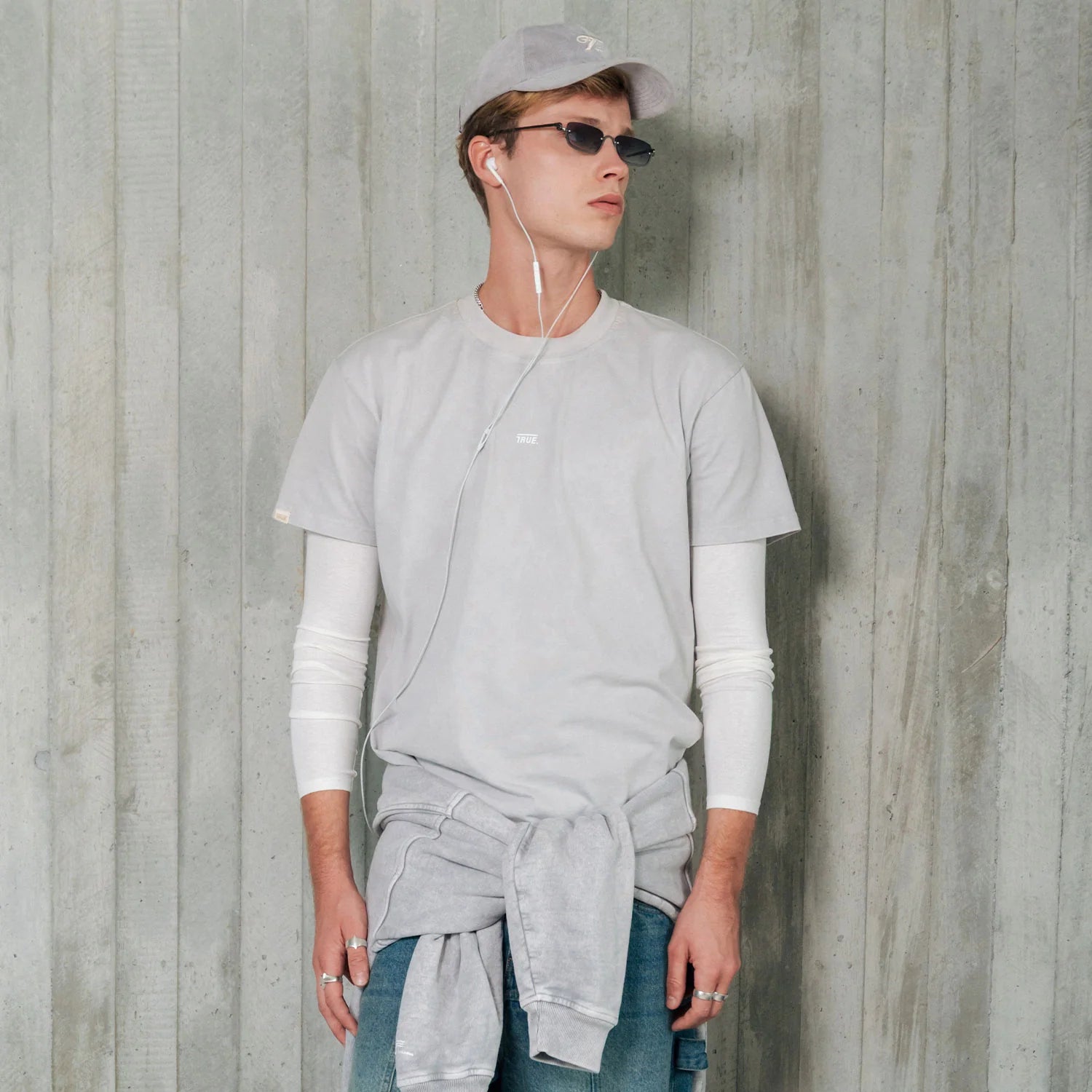 True Classic T-Shirt - Washed Gray