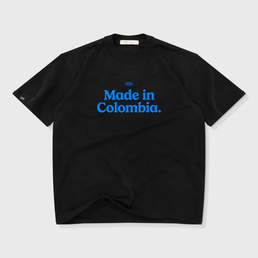 True Colombia Oversized T-Shirt - Black
