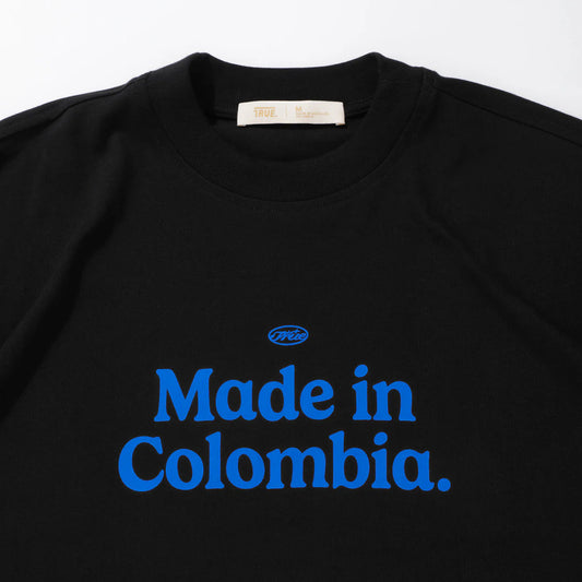 True Colombia Oversized T-Shirt - Black