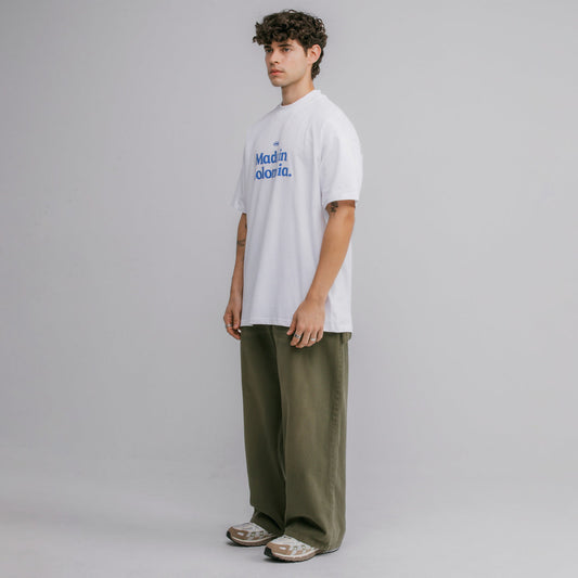 True Colombia Oversized T-Shirt - White