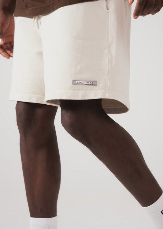 Crowncode shorts rodeo - crema