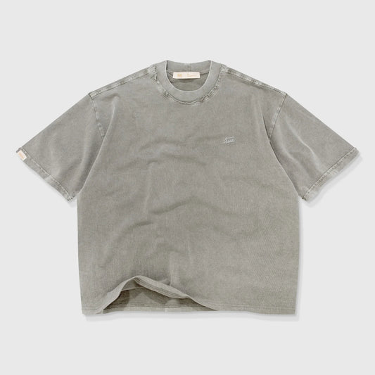 True Core Boxy Tee - Light Gray