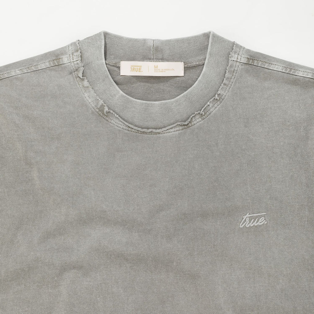 True Core Boxy Tee - Light Gray