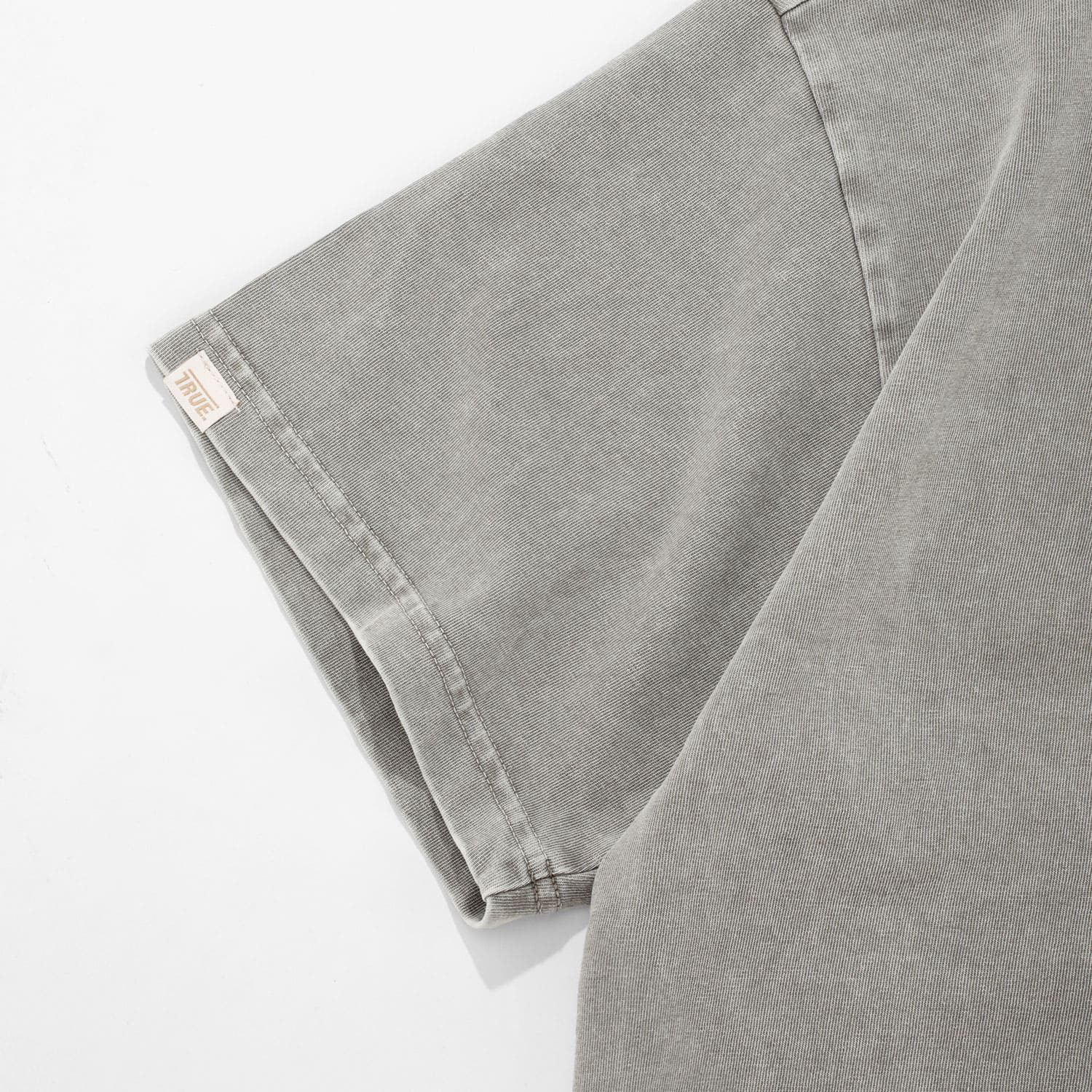 True Core Boxy Tee - Light Gray