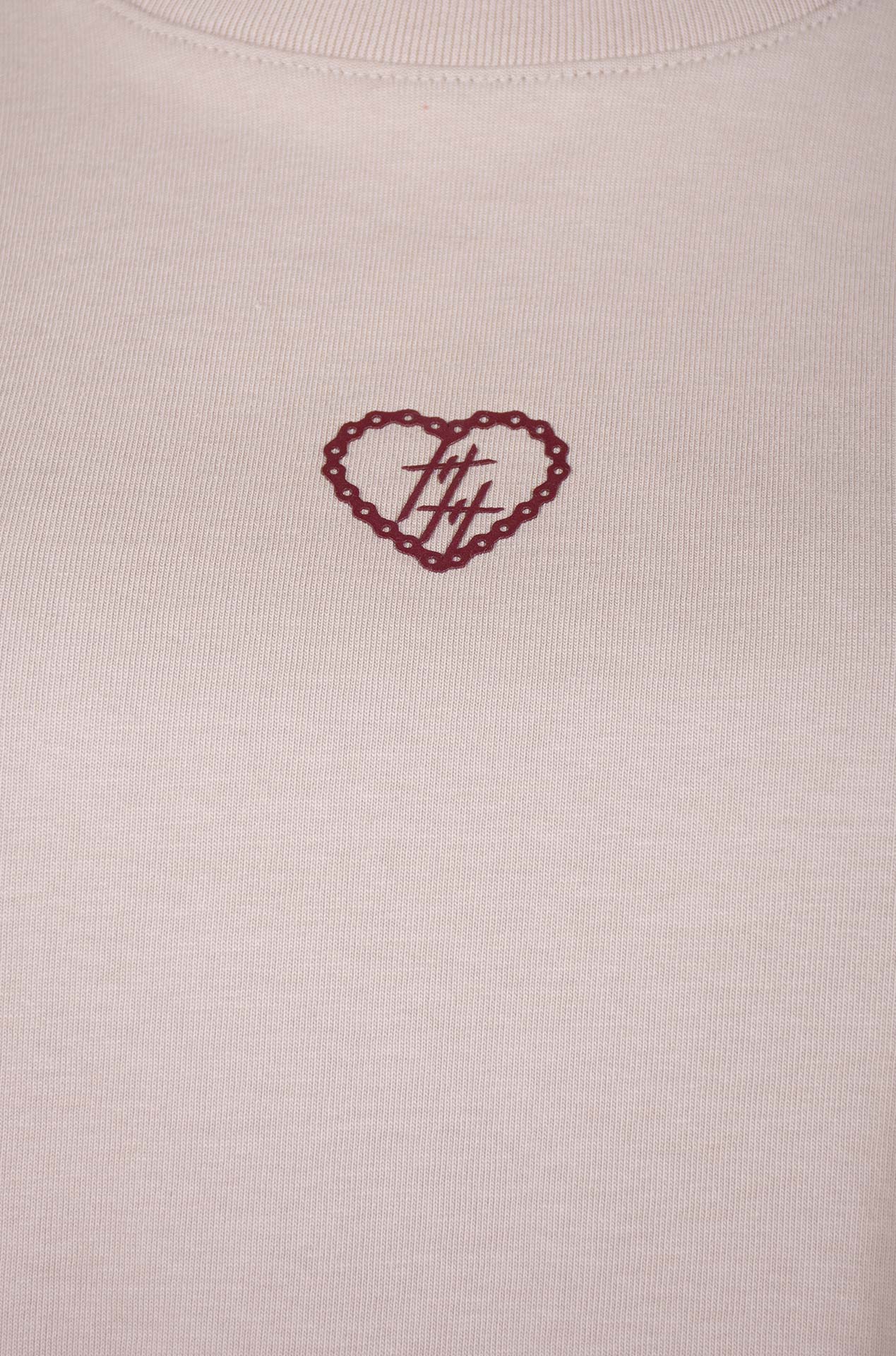 Culturewise crop top manga larga beige CWQ3CROPLS-B