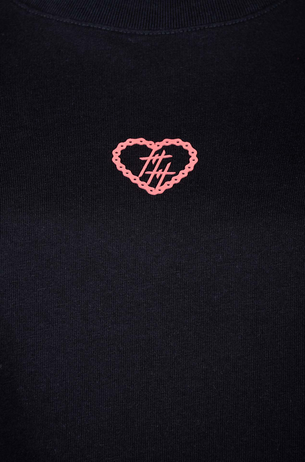 Culturewise crop top manga larga negro CWQ3CROPLS-N