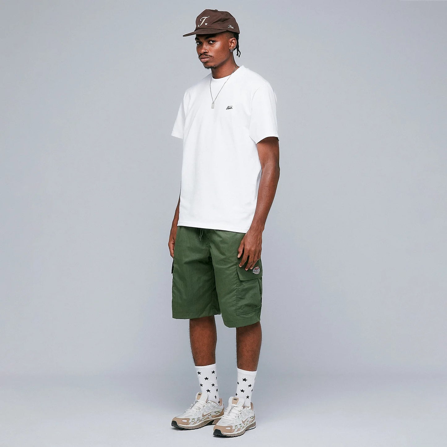 True Cursive Logo T-Shirt - White