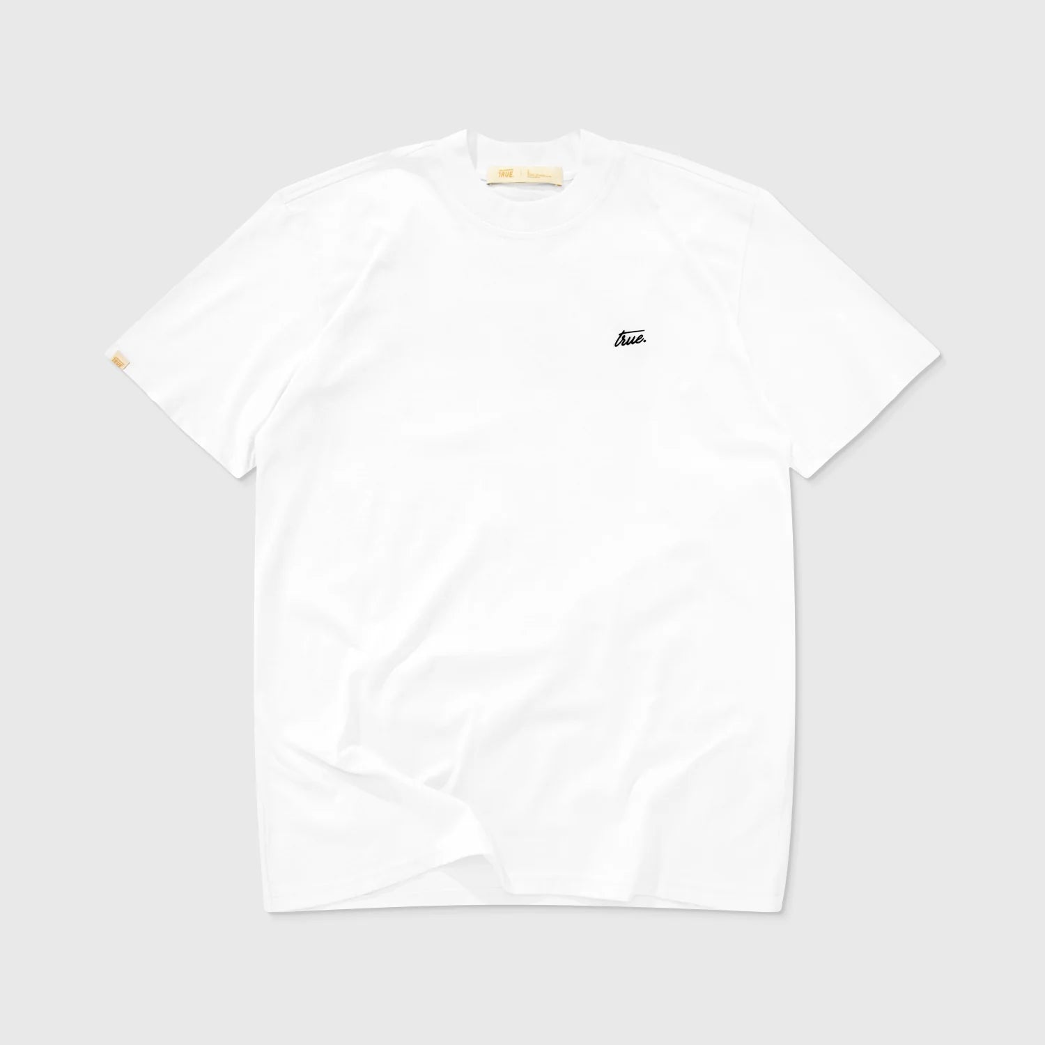 True cursive logo t-shirt - white