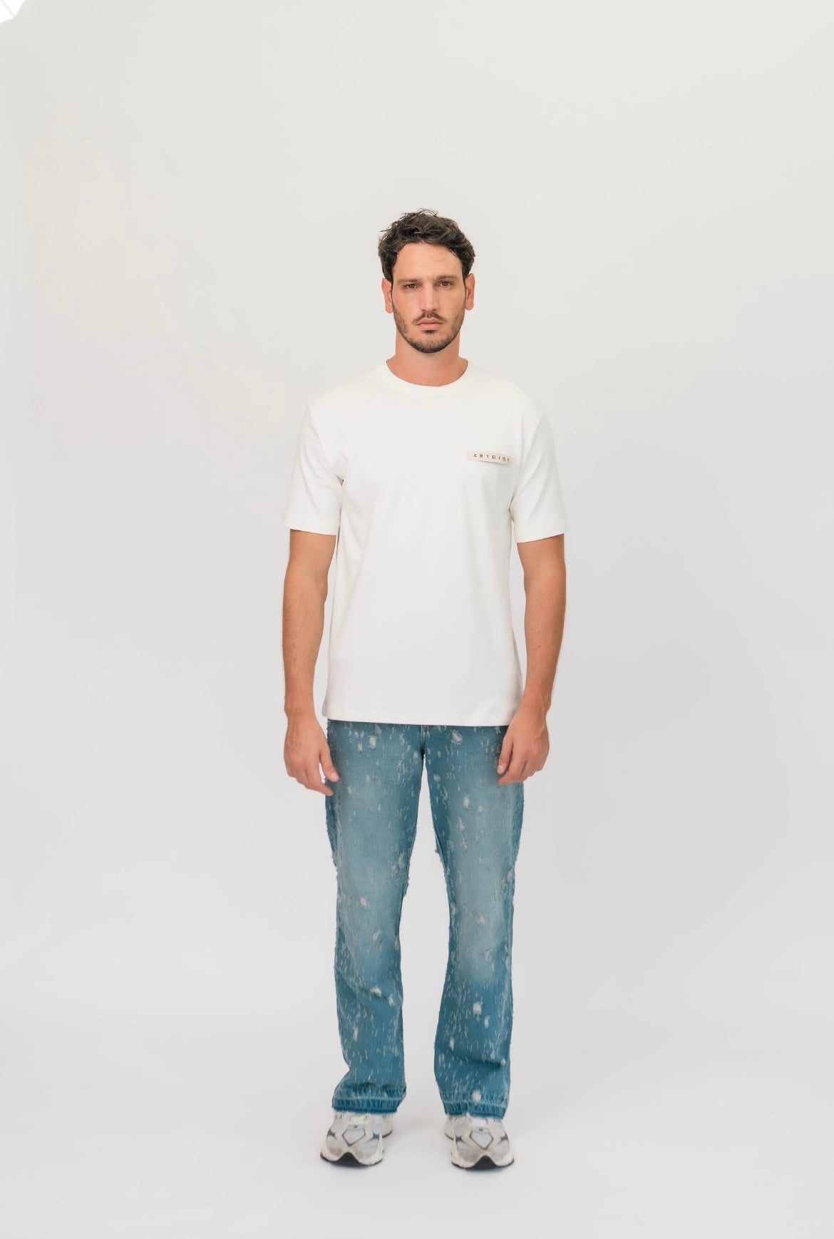 Artdist raw ivory t-shirt