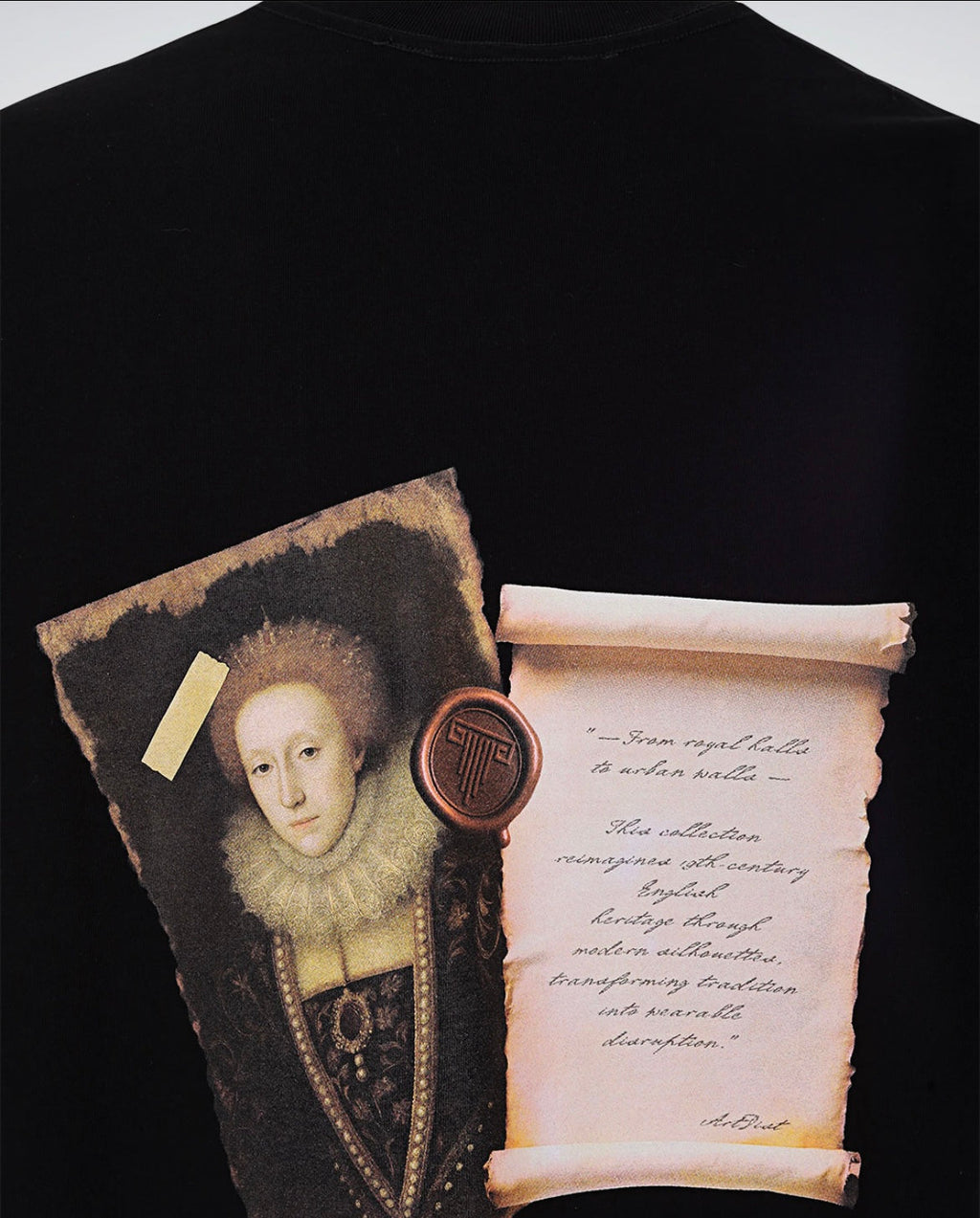 Artdist legacy black t-shirt