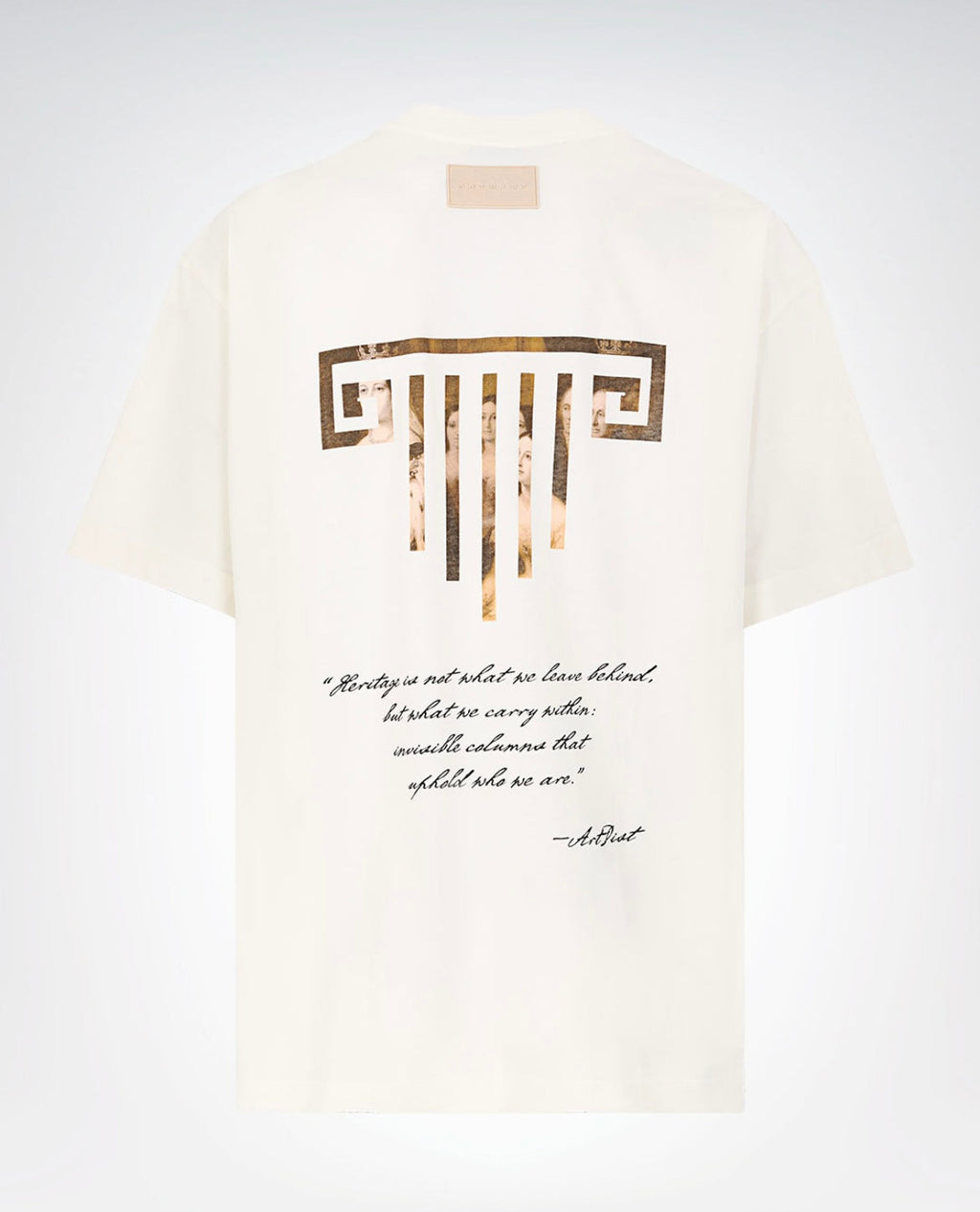 Artdist verse ivory t-shirt