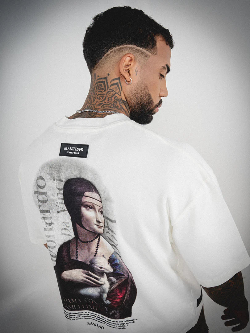 Manifesto Camiseta Oversize Dama Ivory