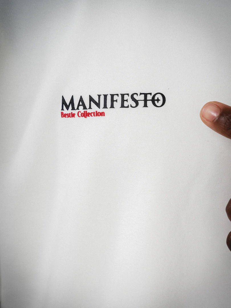 Manifesto Camiseta Oversize Dama Ivory