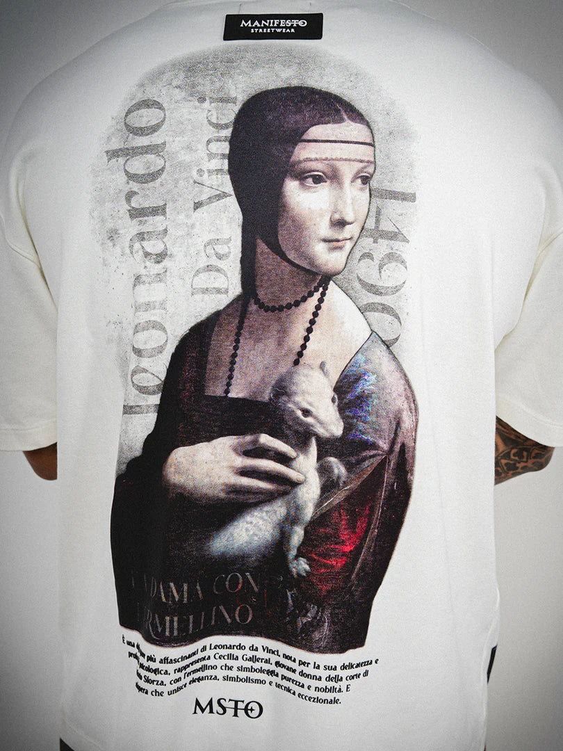 Manifesto Camiseta Oversize Dama Ivory