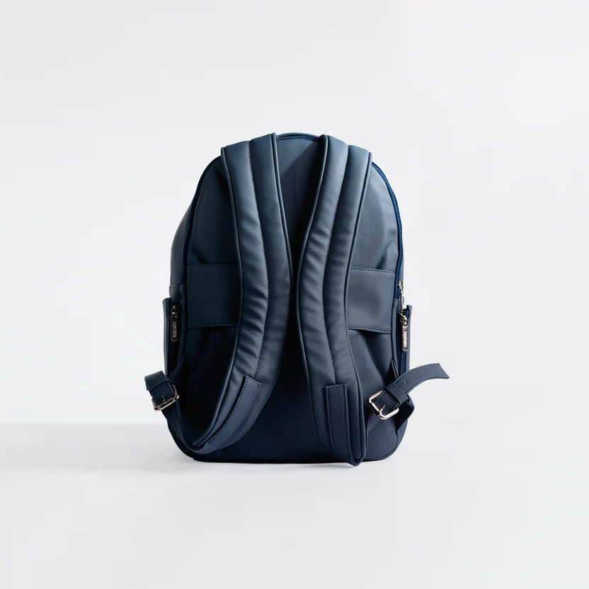Jormands Dark Blue Stamp Backpack