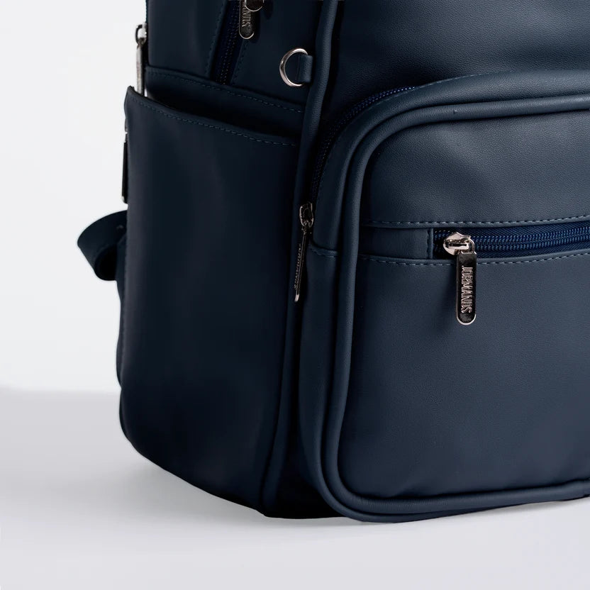 Jormands Dark Blue Stamp Backpack