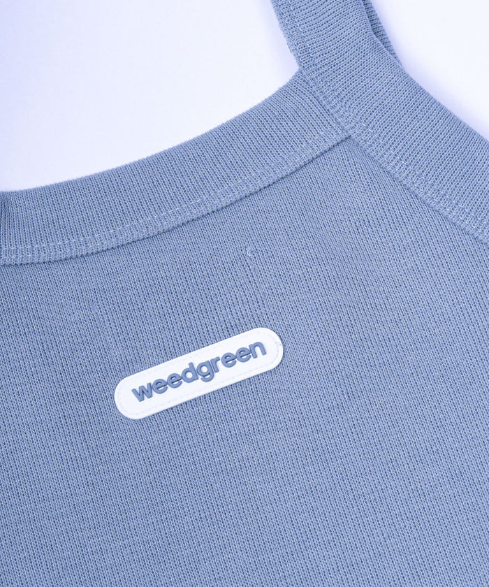 Weedgreen top comfy azul