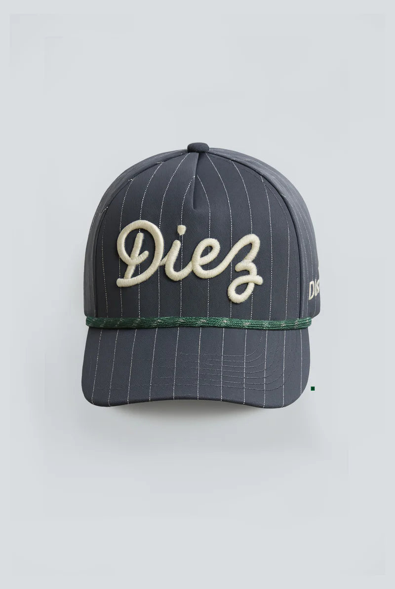 Diez Gorra Diez - Raya Tiza Gris
