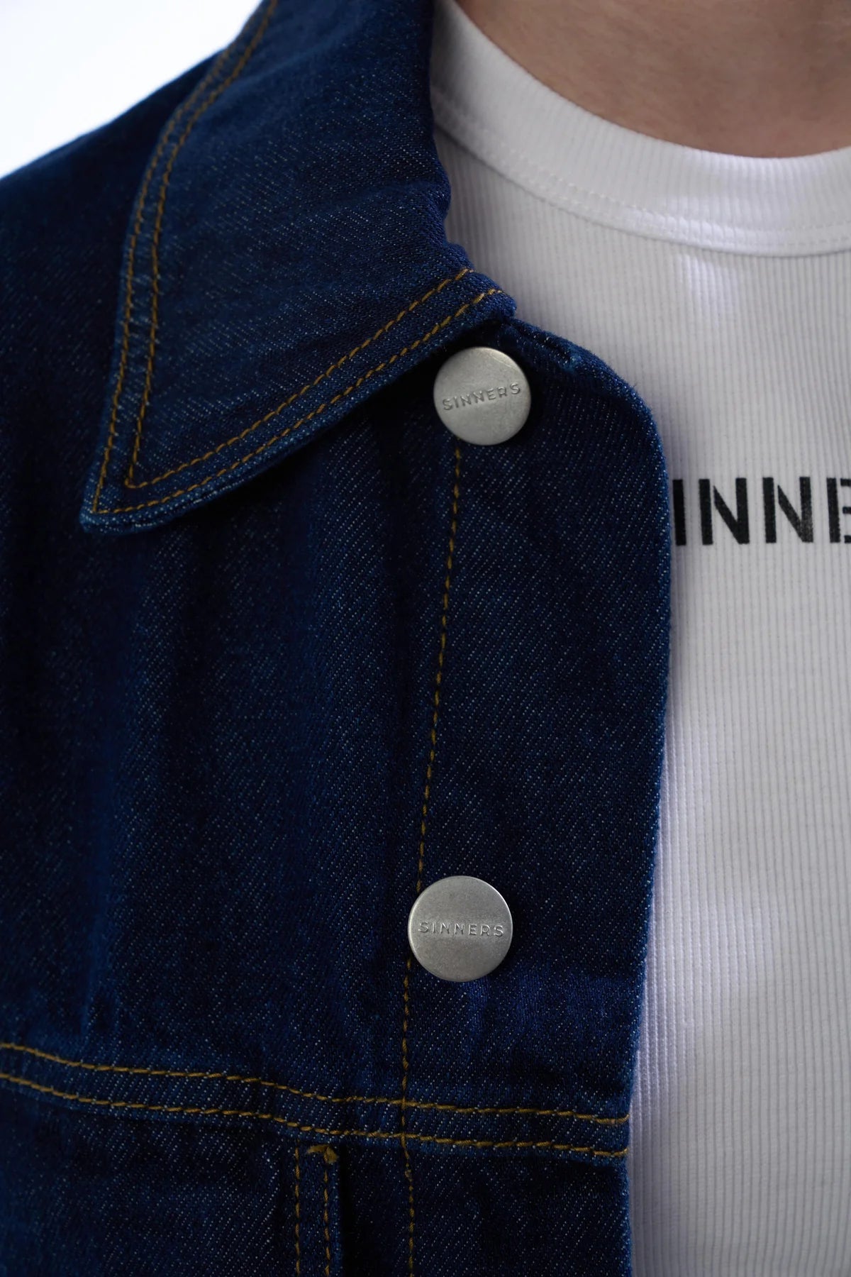 Sinners raw denim jacket