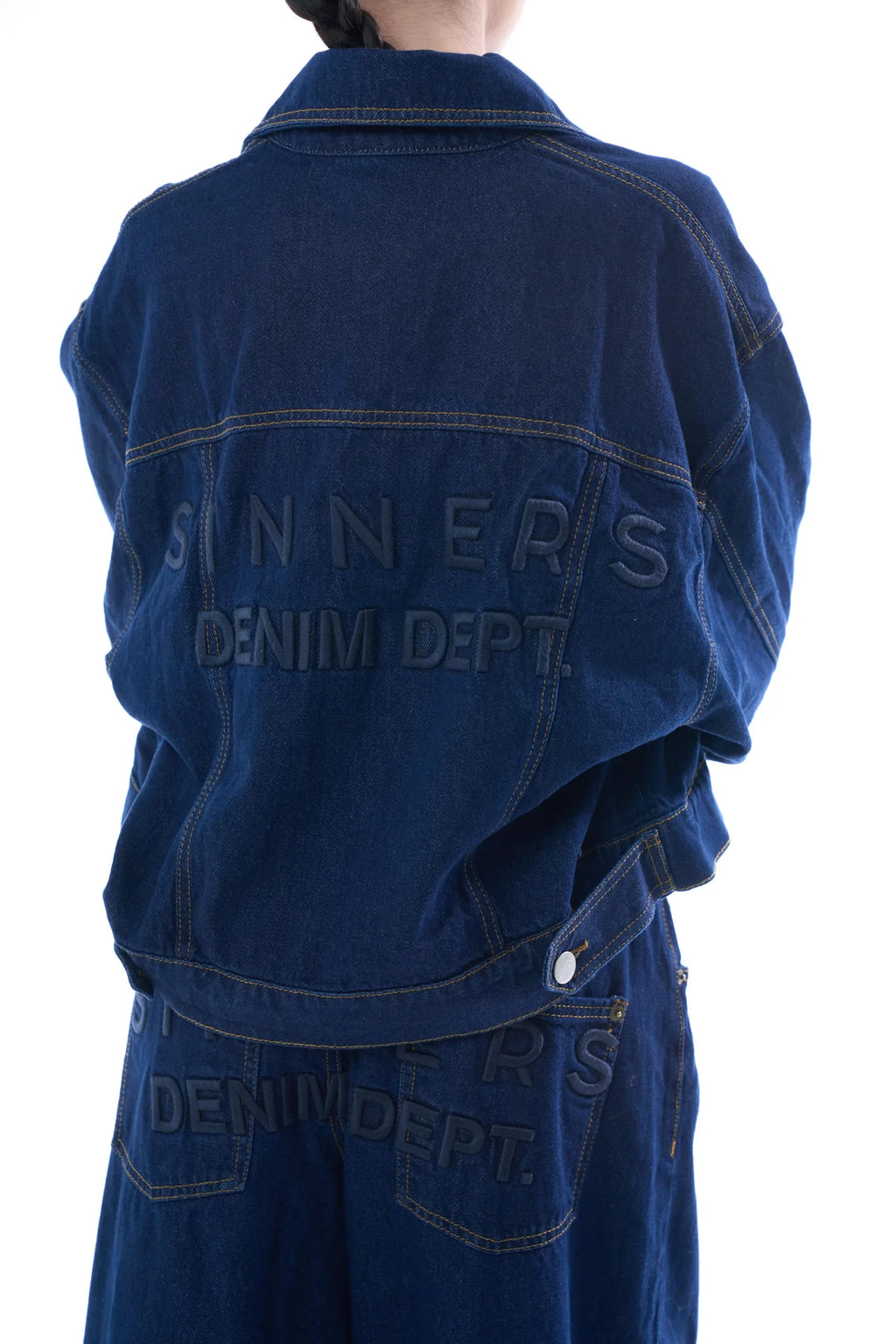 Sinners raw denim jacket