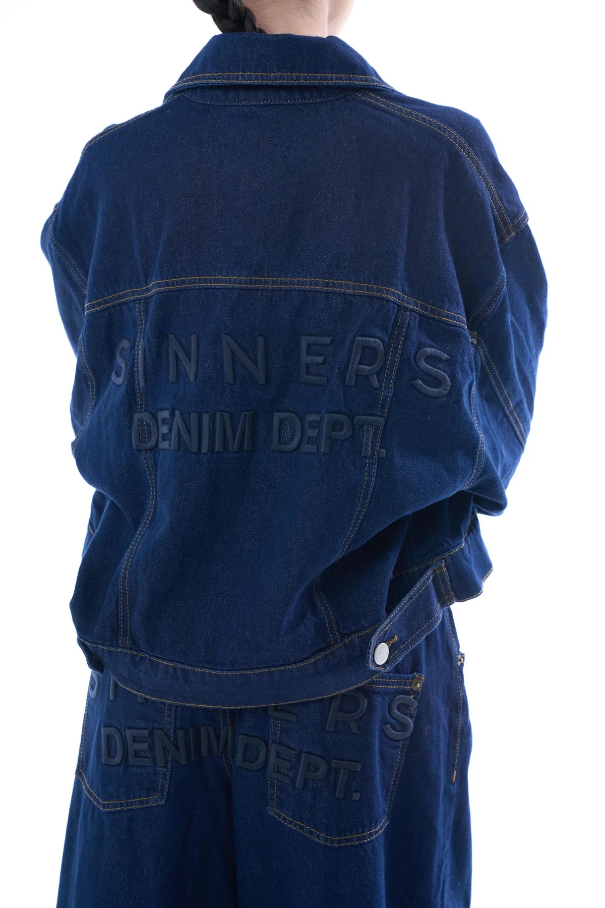 Sinners raw denim jacket