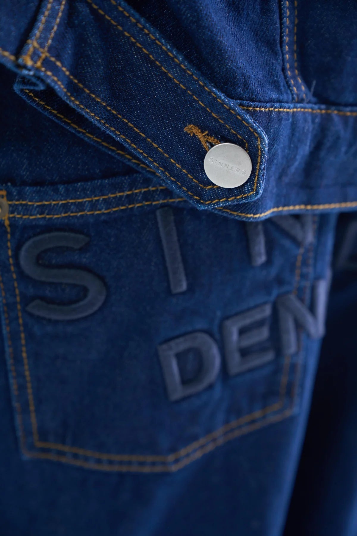 Sinners raw denim pants