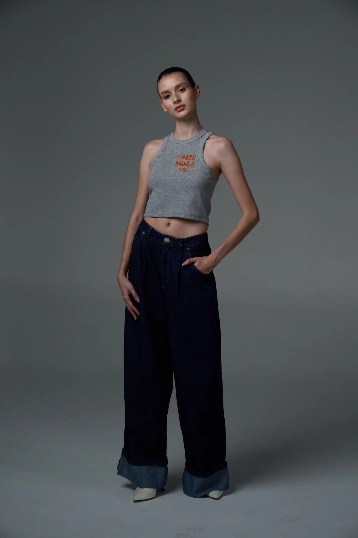 Sinners raw denim pants