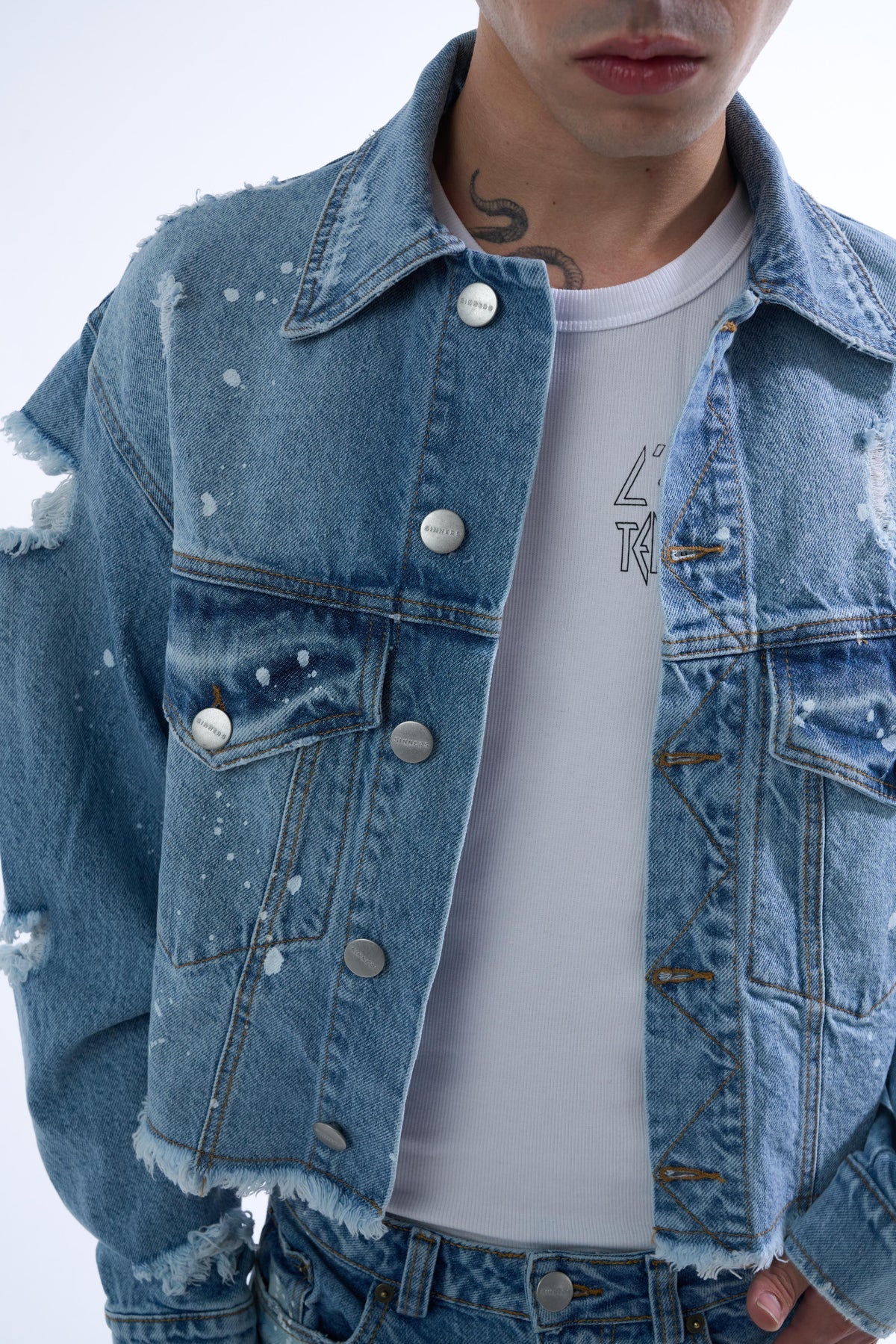 Sinners ice denim jacket