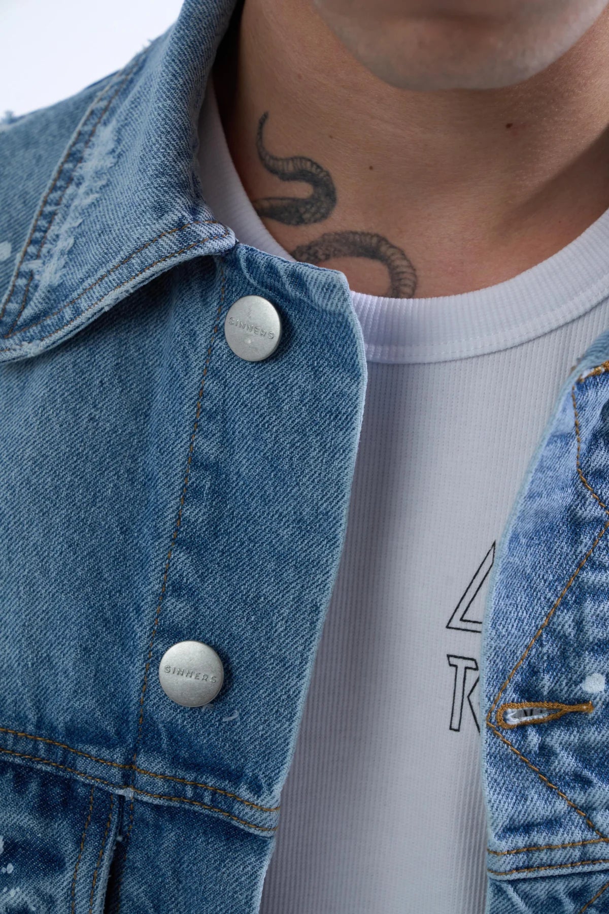Sinners ice denim jacket