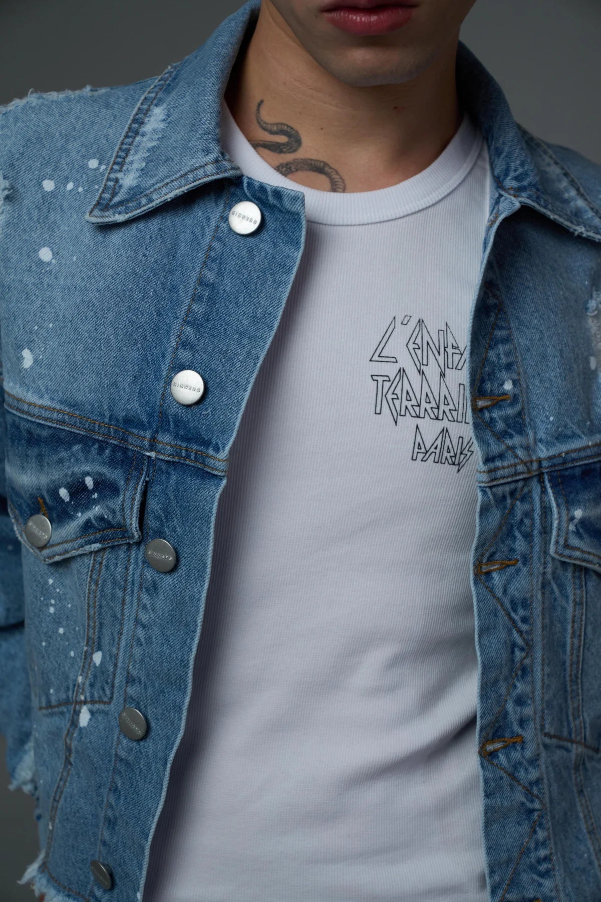 Sinners ice denim jacket