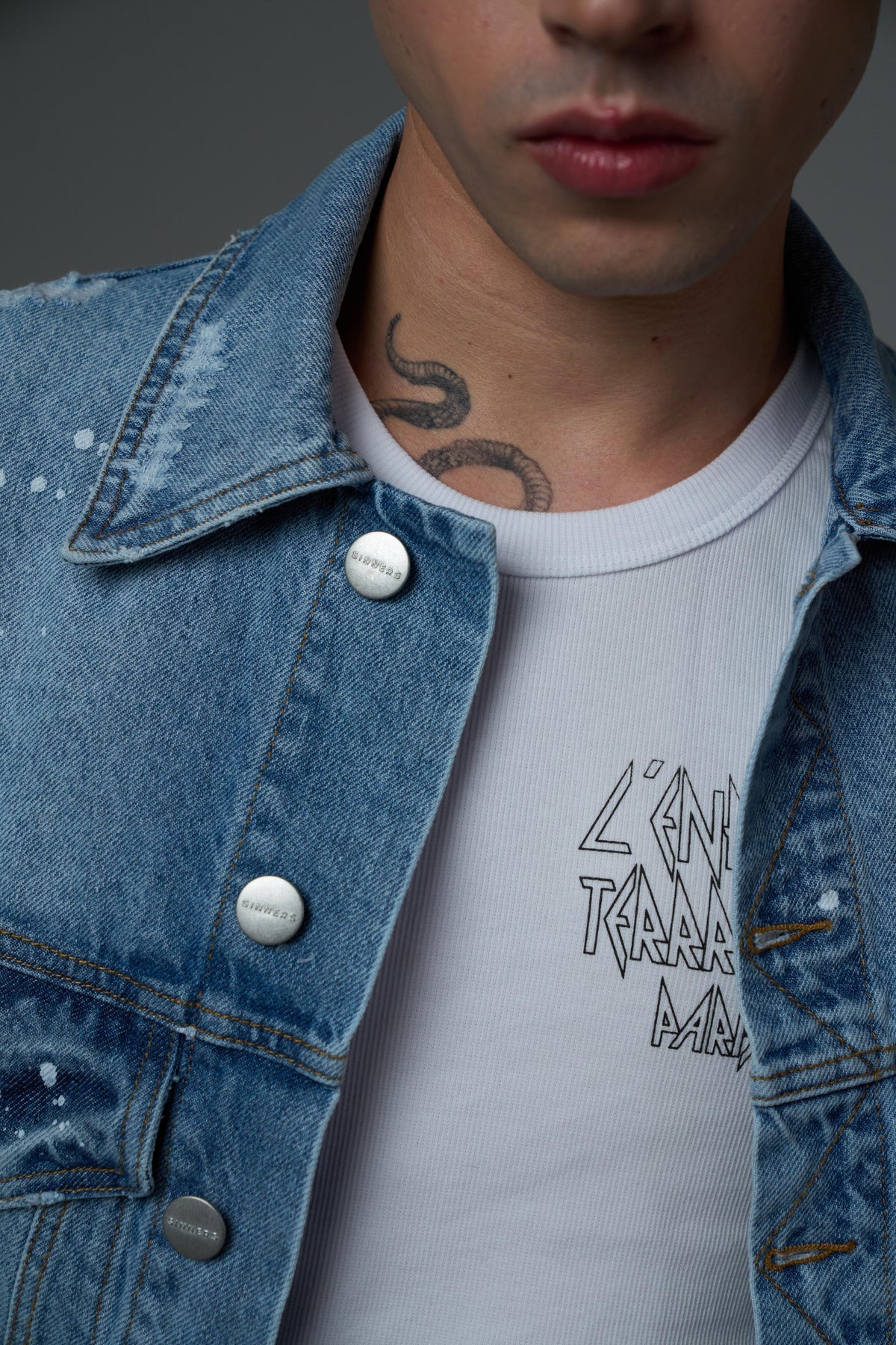 Sinners ice denim jacket
