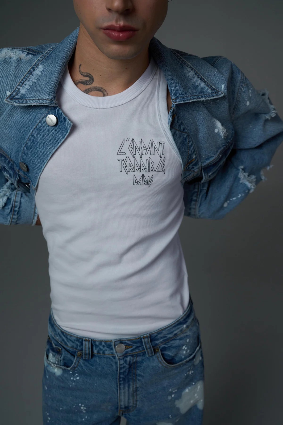 Sinners ice denim jacket