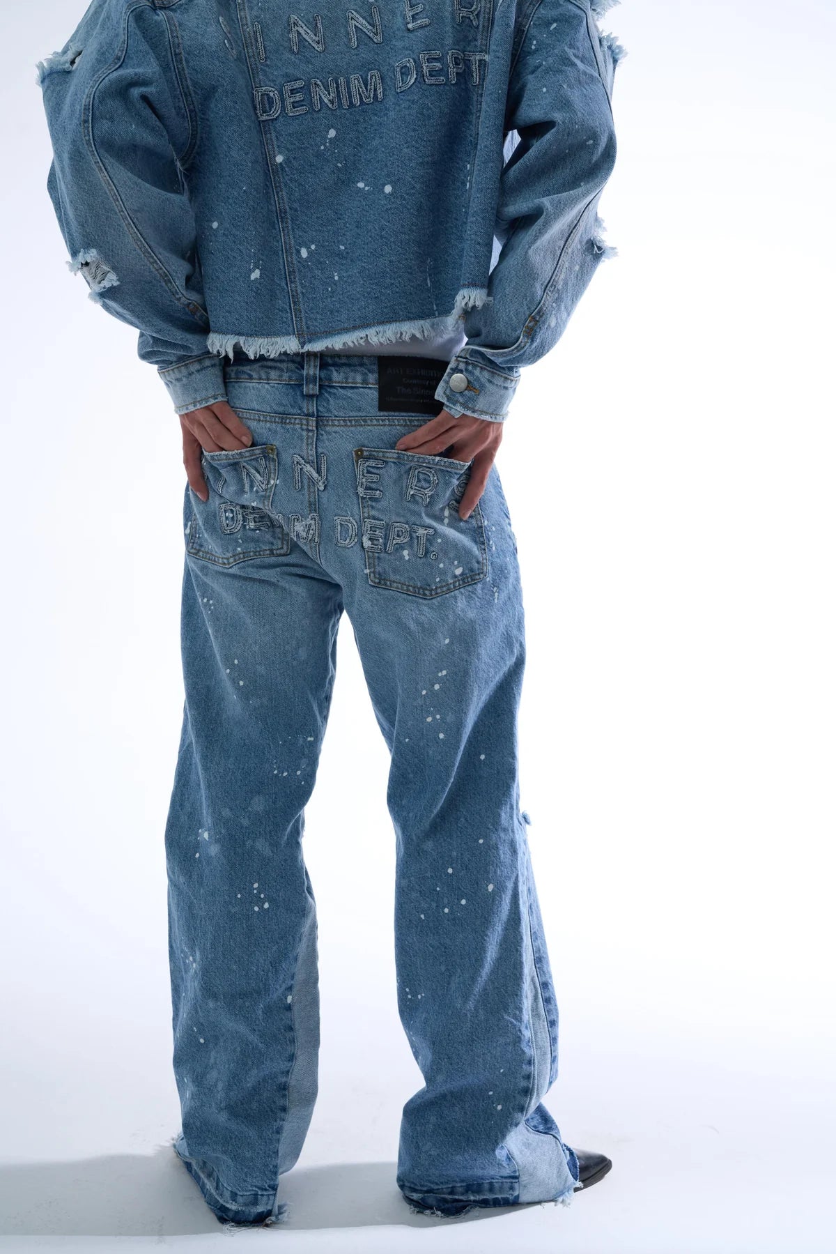Sinners ice flared jeans