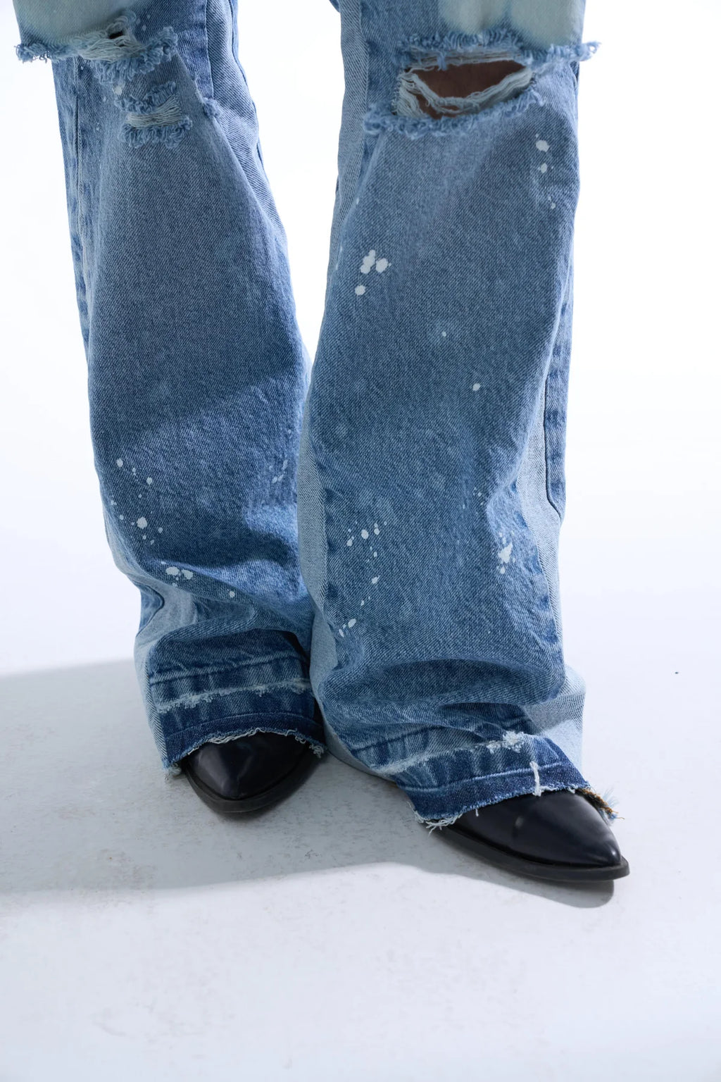 Sinners ice flared jeans