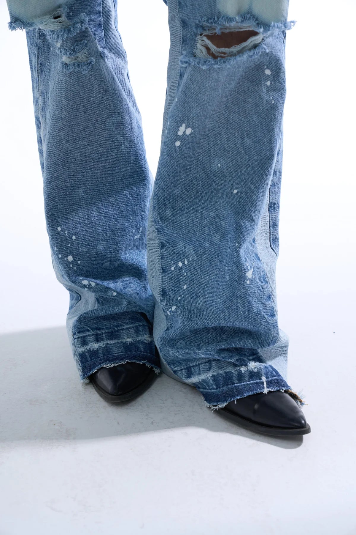 Sinners ice flared jeans