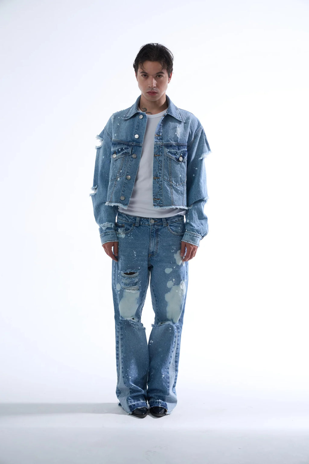 Sinners ice flared jeans