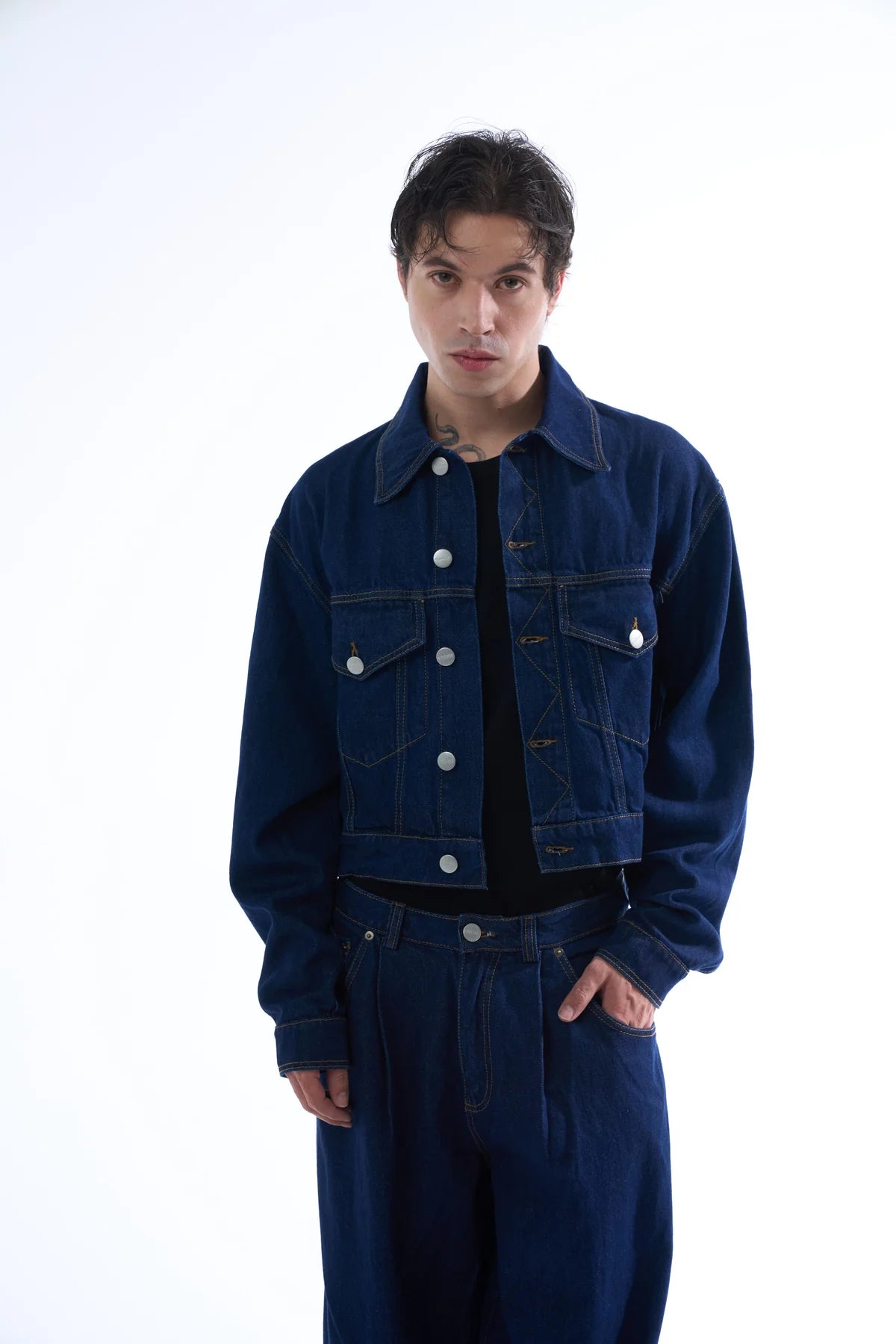 Sinners raw denim jacket