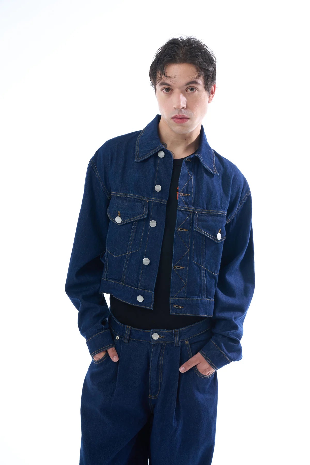 Sinners raw denim jacket