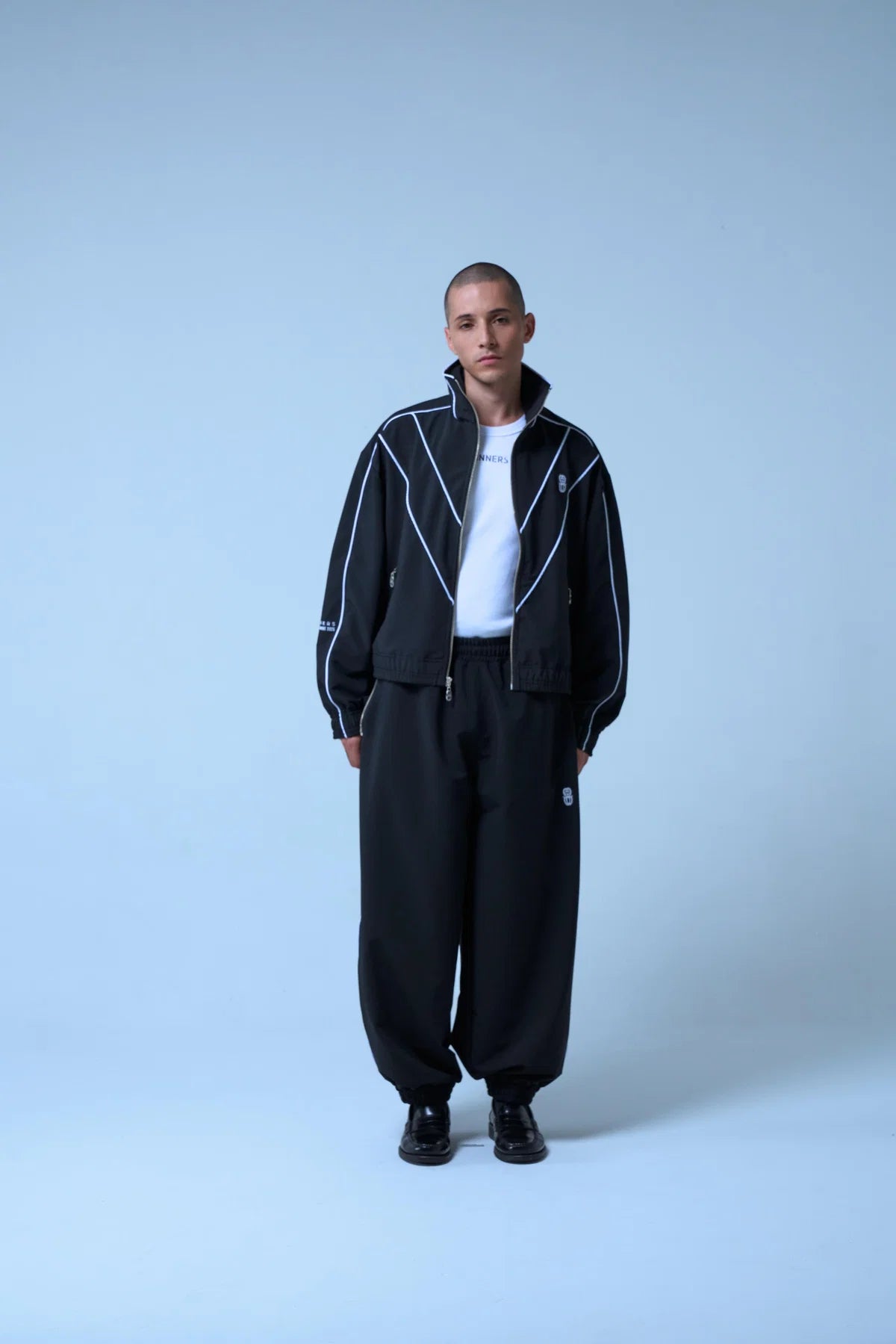 Sinners black track pant