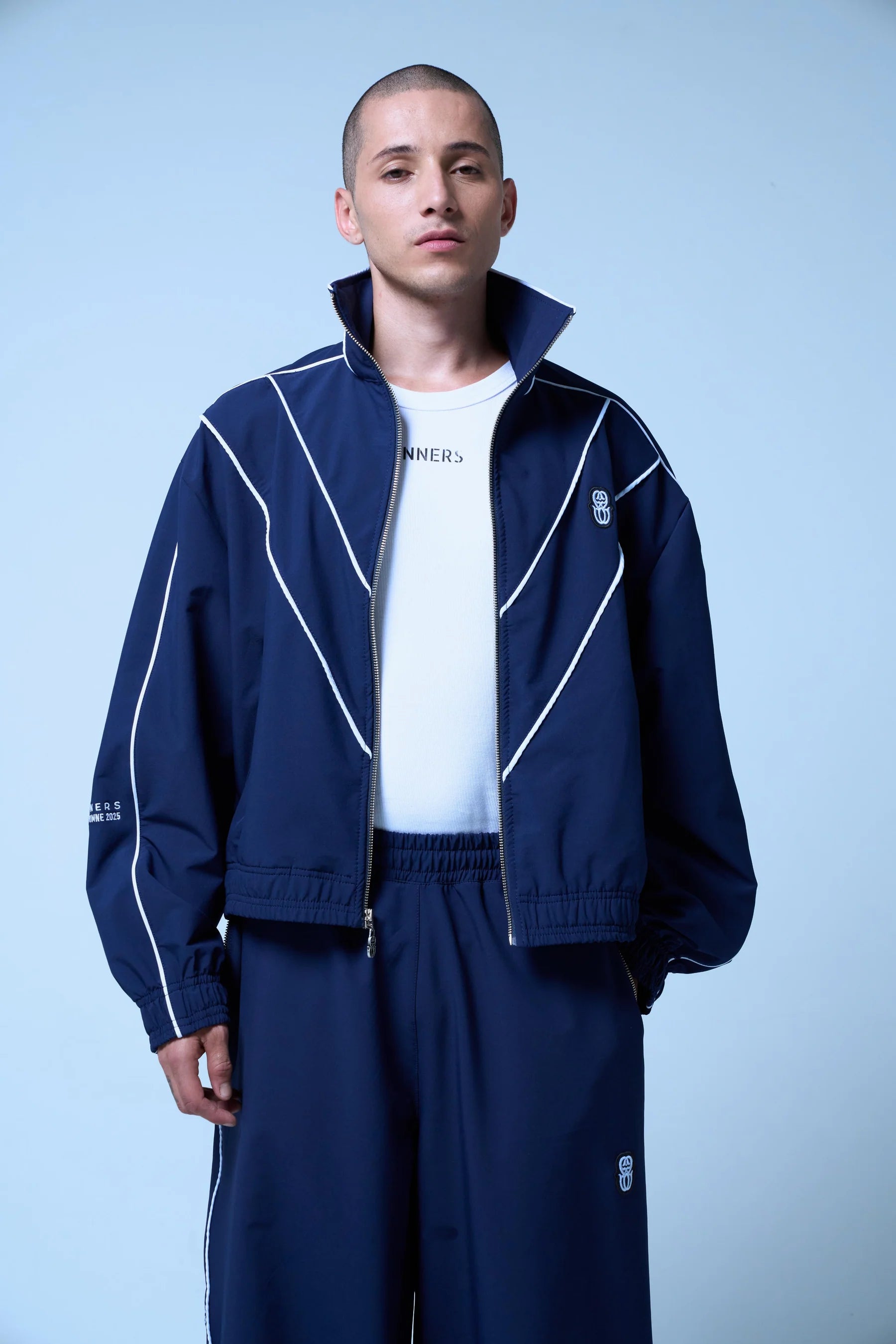 Sinners blue track pant