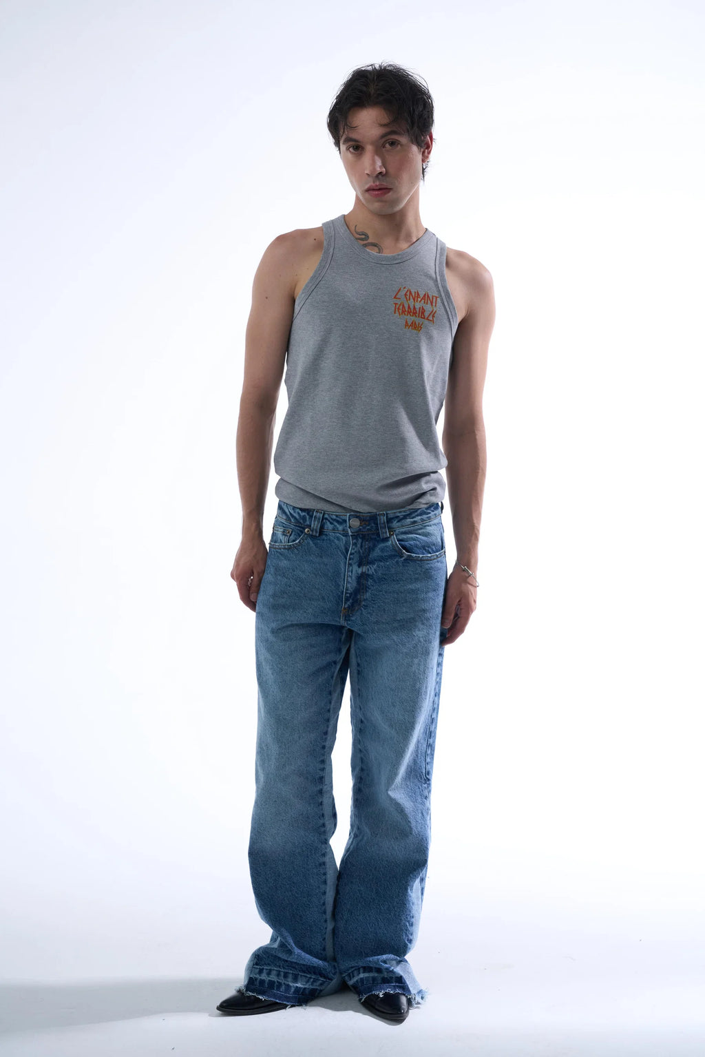 Sinners l'enfant gray men tank top