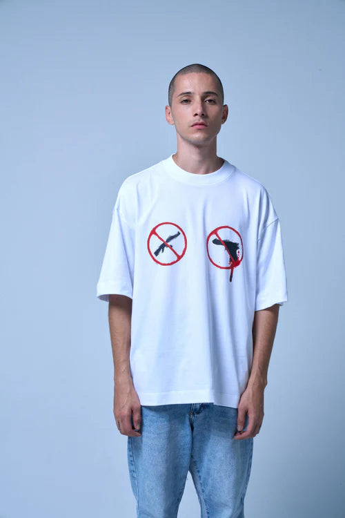 Sinners american horror white t-shirt