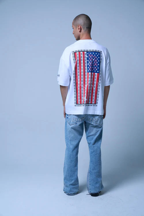 Sinners american horror white t-shirt