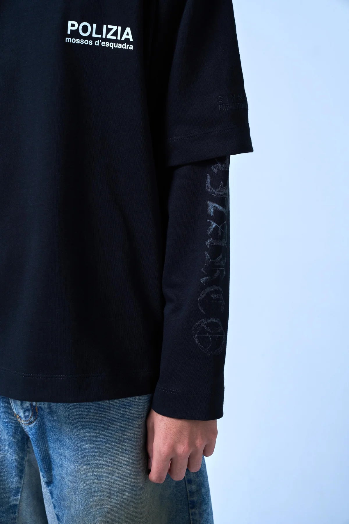Sinners Polizia Black Double Sleeve