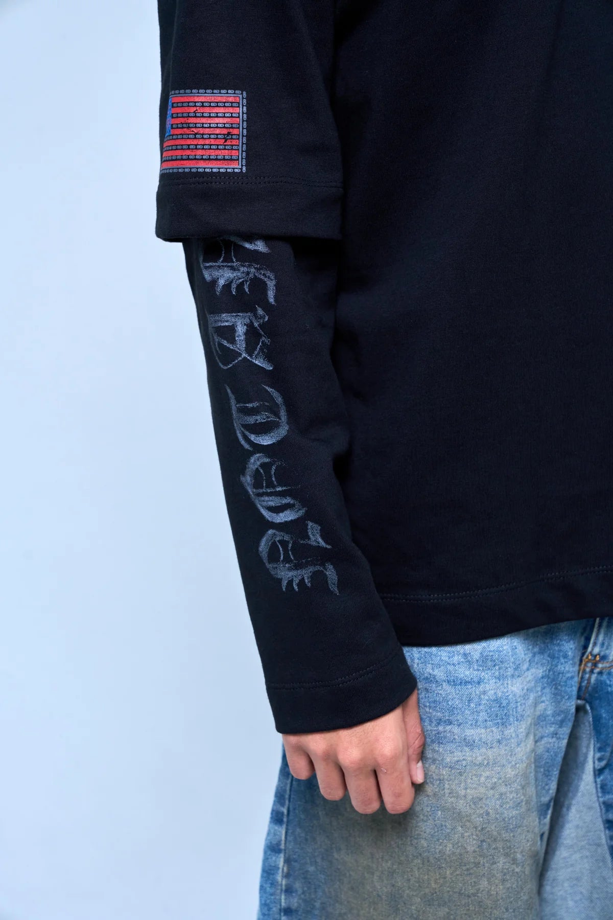 Sinners Polizia Black Double Sleeve