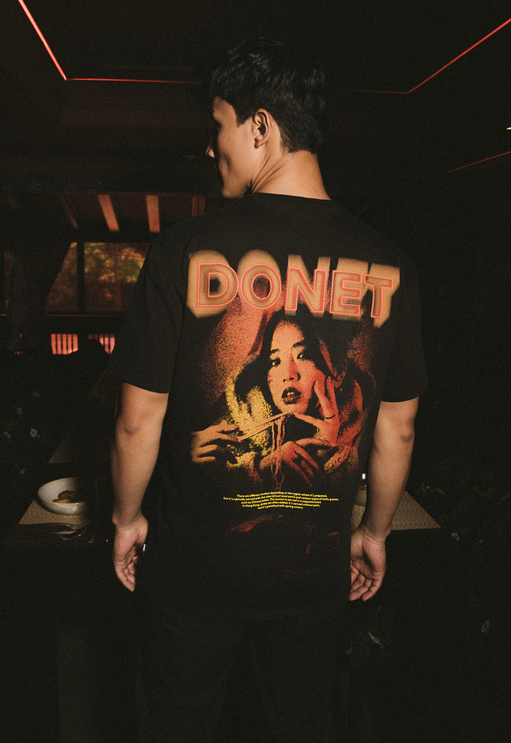 Donet t shirt la mian black