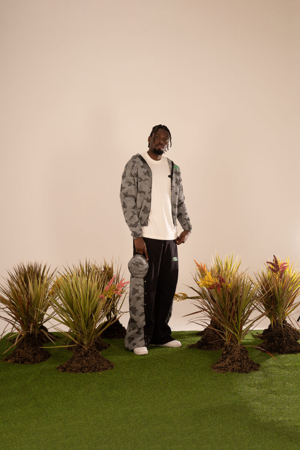 Mede pixel camo pant