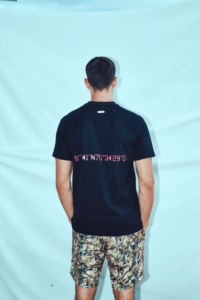 Son of son Regular fit black sofs travel TSH001